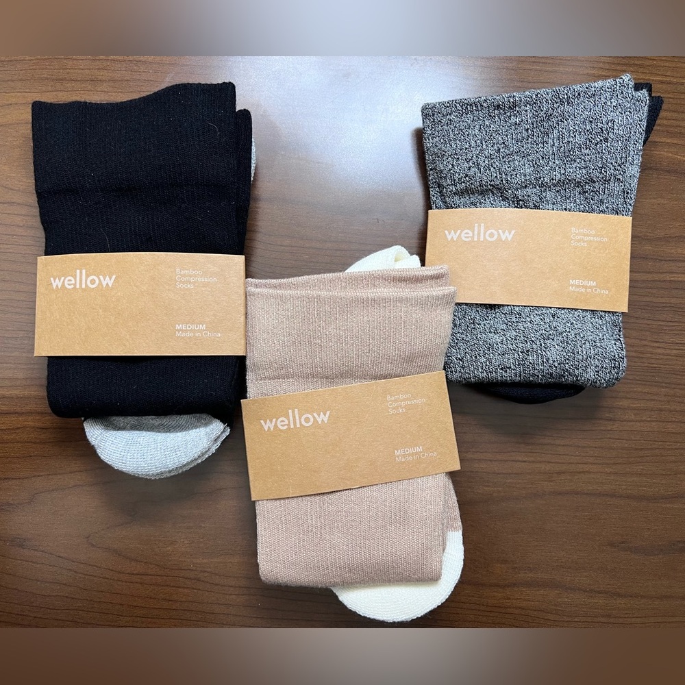 WELLOW -set of 3 - Compression Socks szM